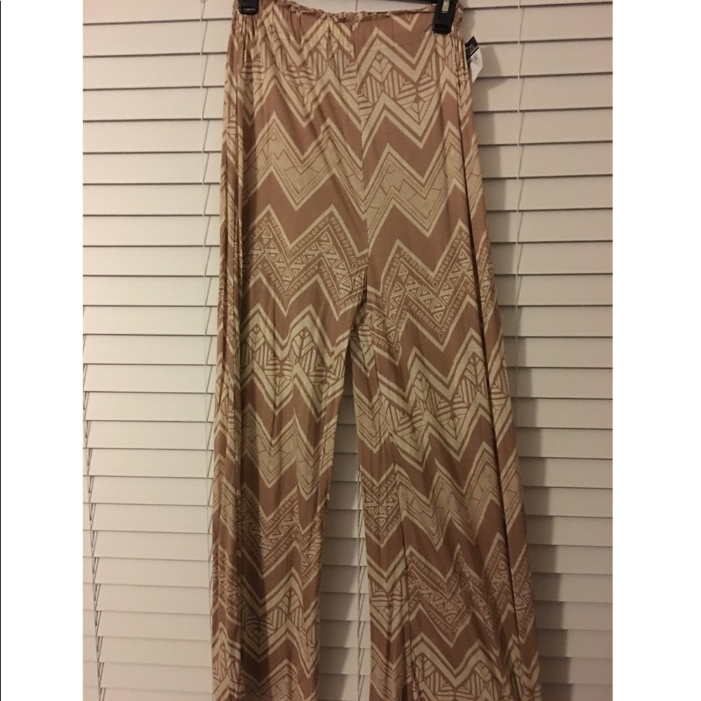 Flared Nude Pants